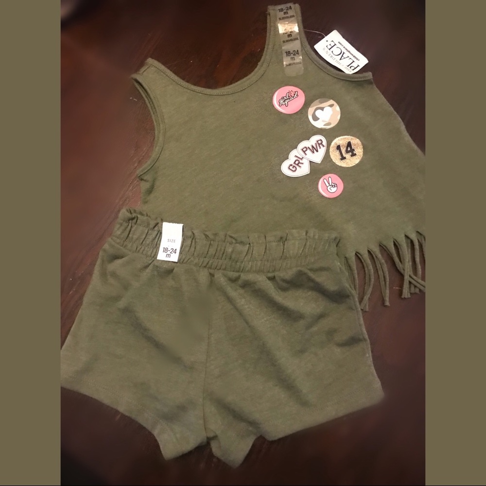 Girl’s short set
